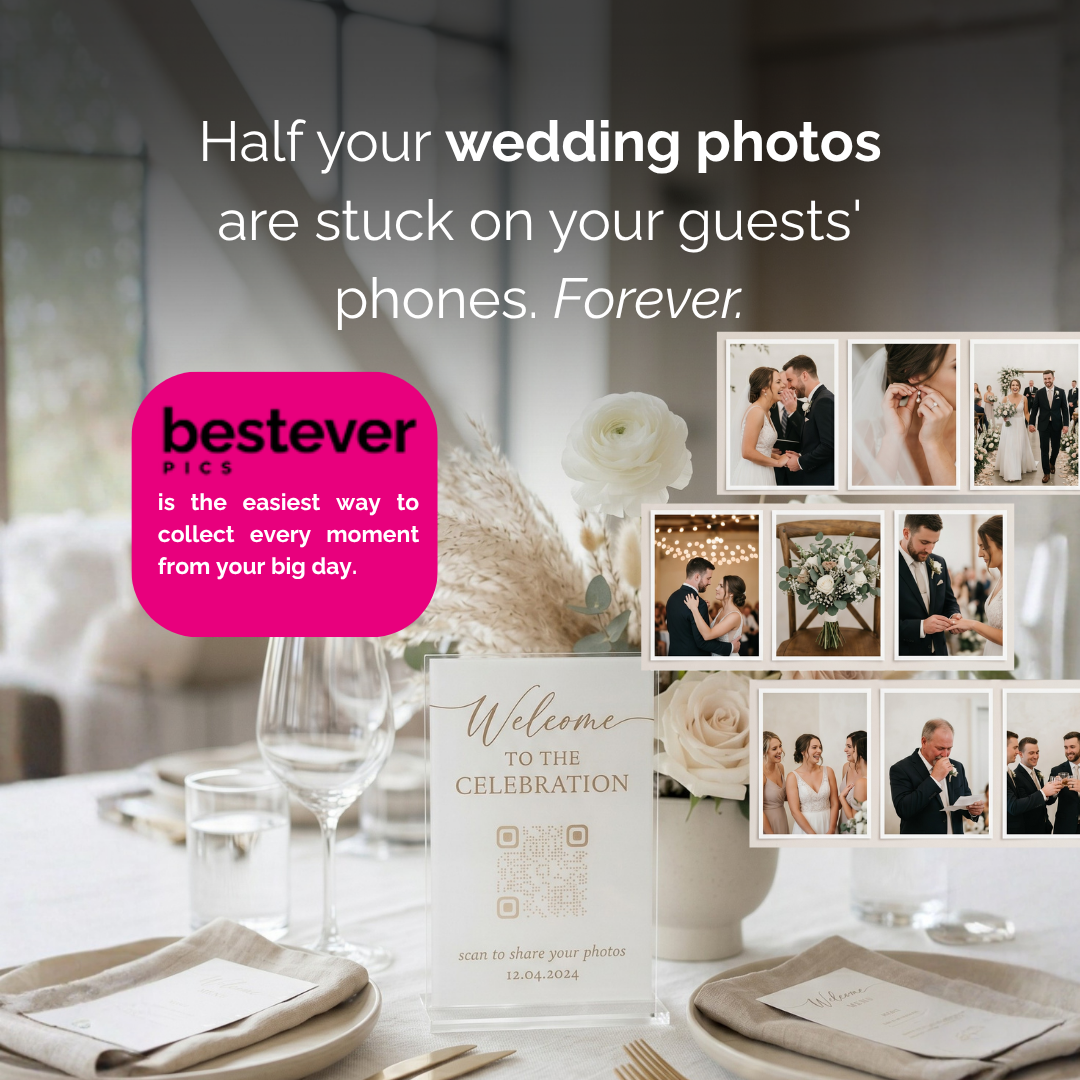 Private Event Photo & Video Gallery - QR Code Shared Album